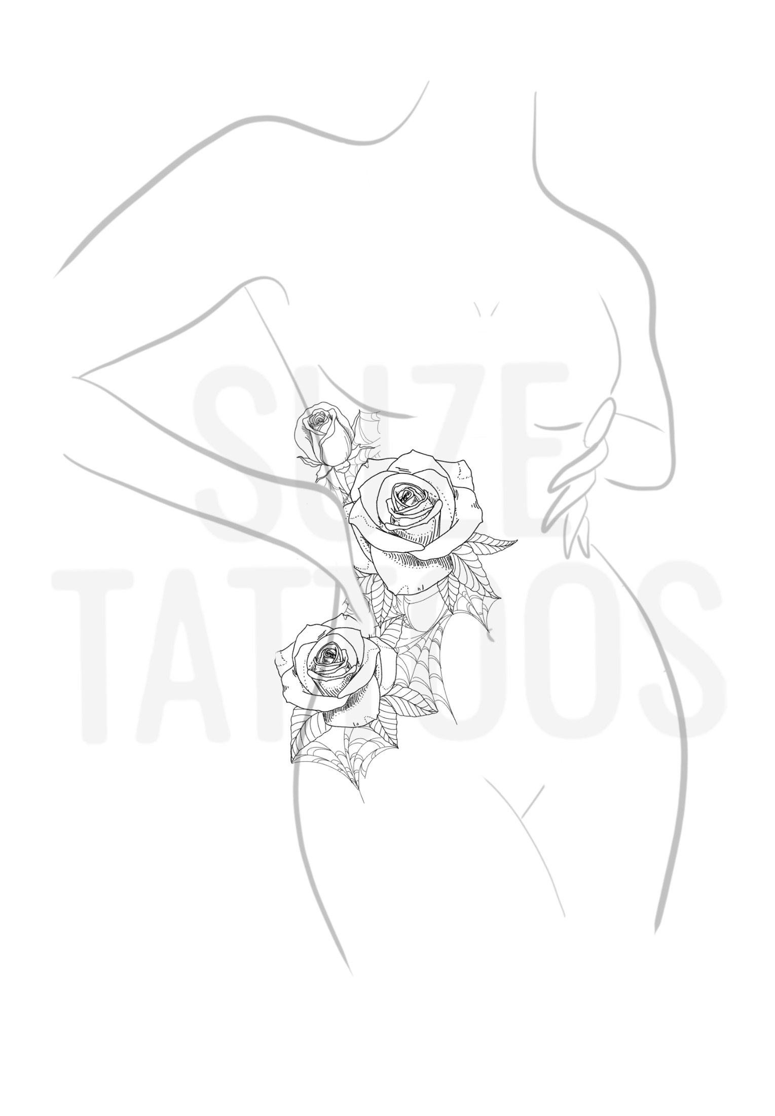 Flash design by Suze Tattoos