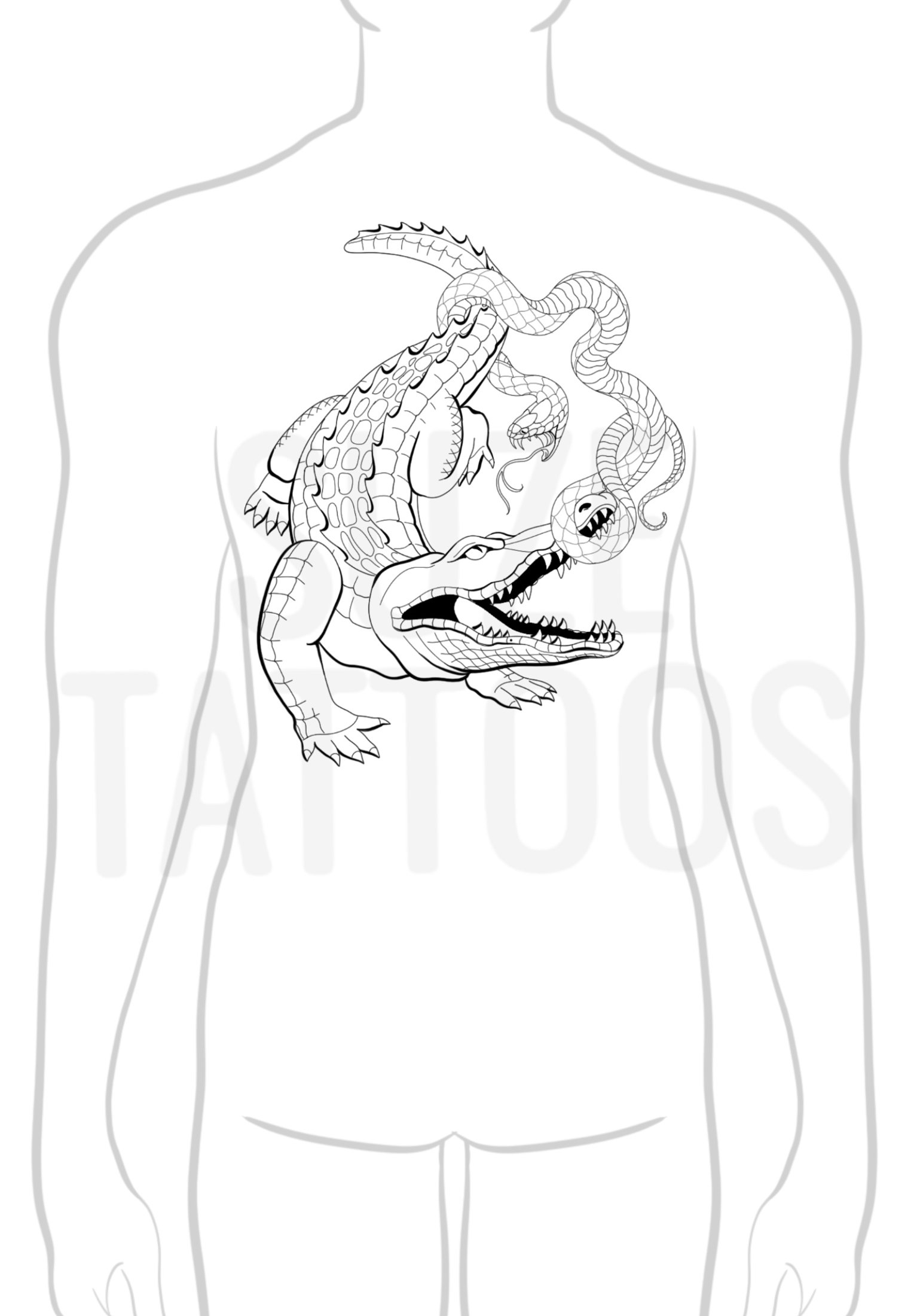 Flash design by Suze Tattoos