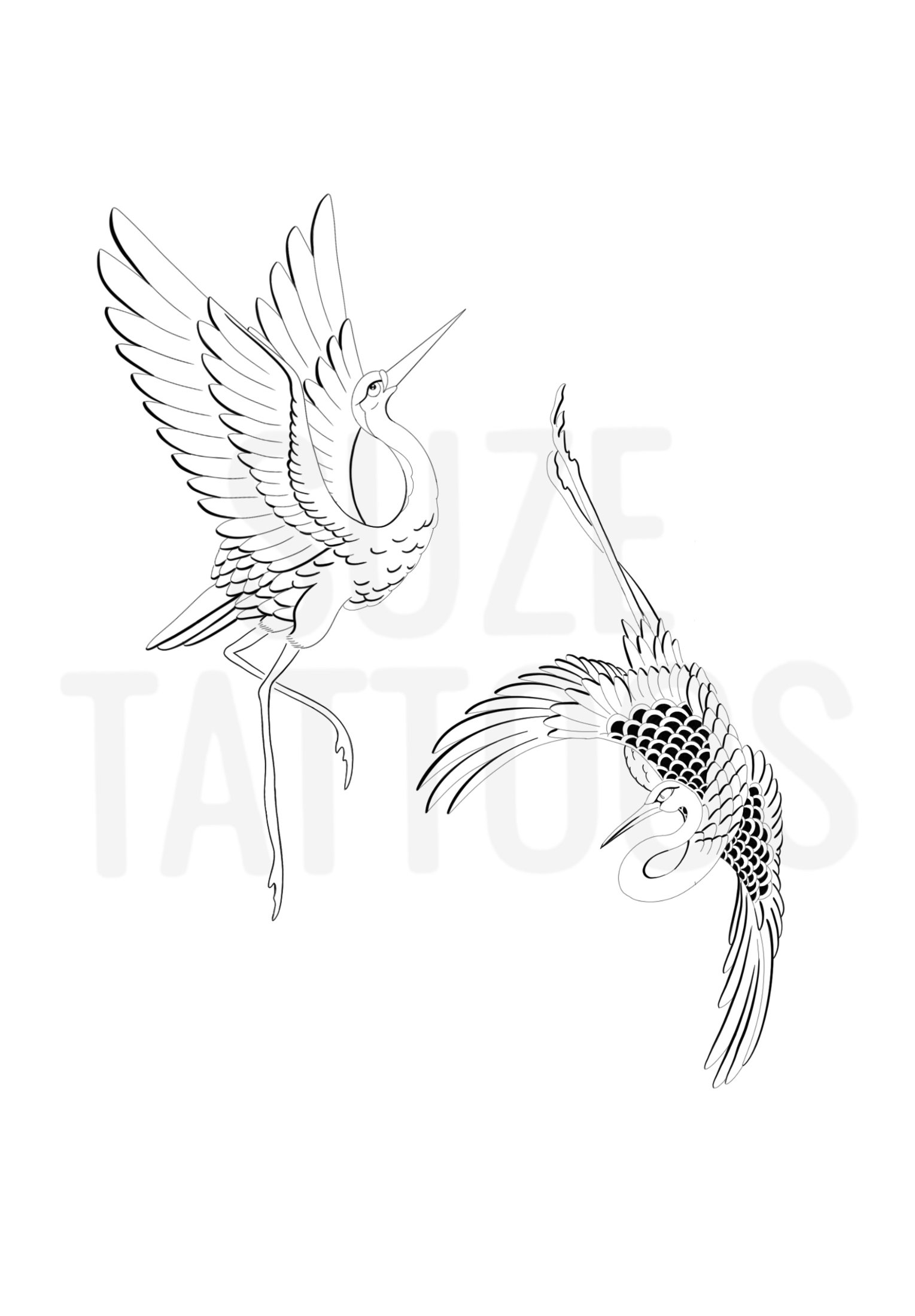 Flash design by Suze Tattoos