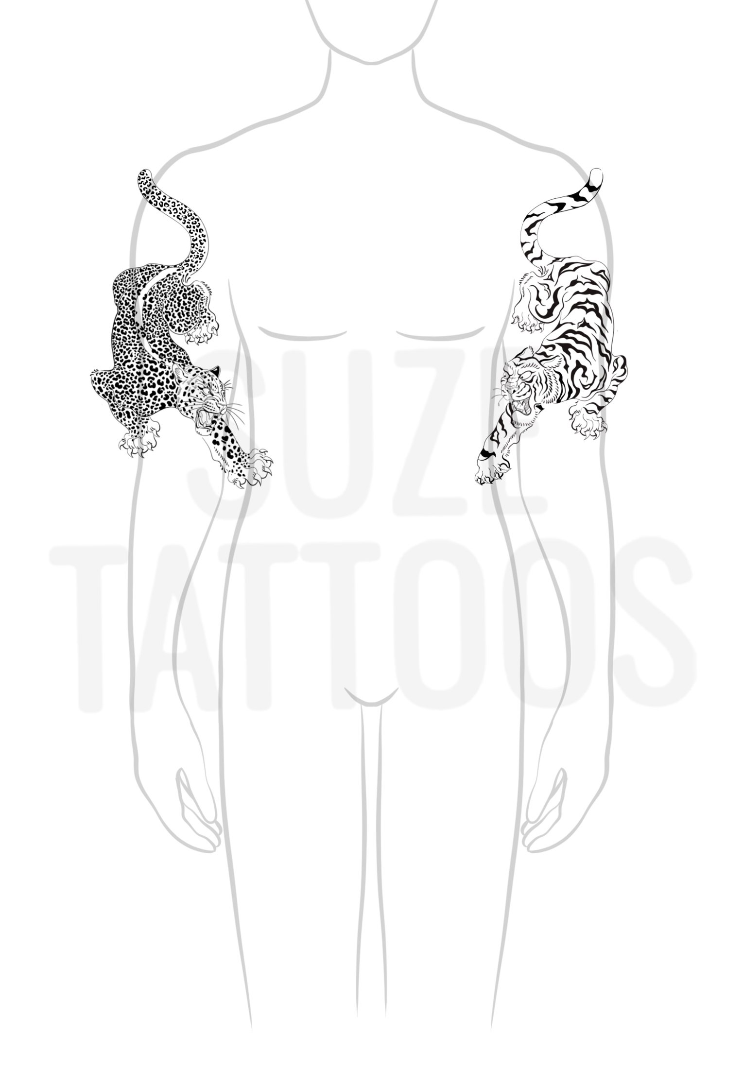 Flash design by Suze Tattoos