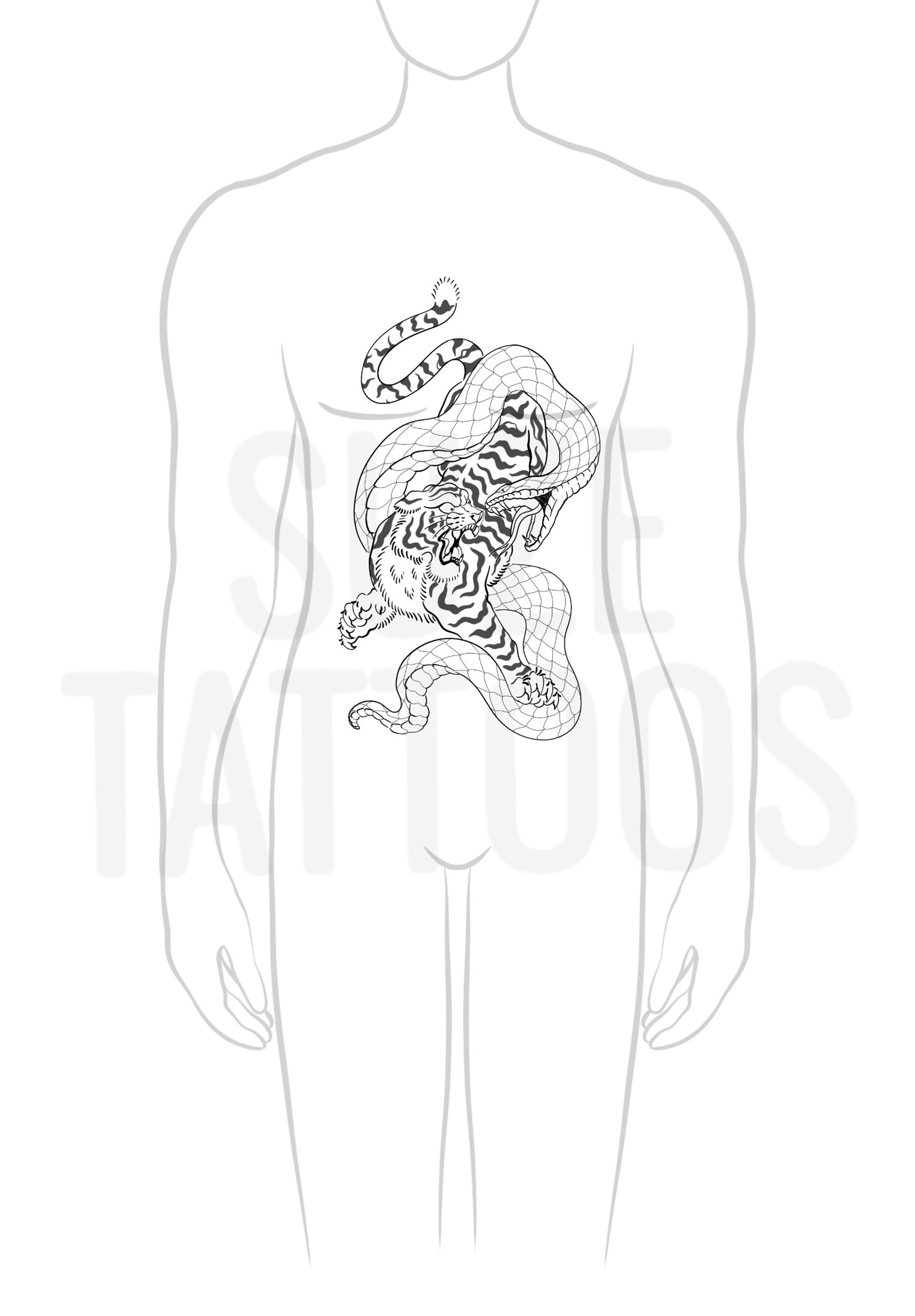Flash design by Suze Tattoos