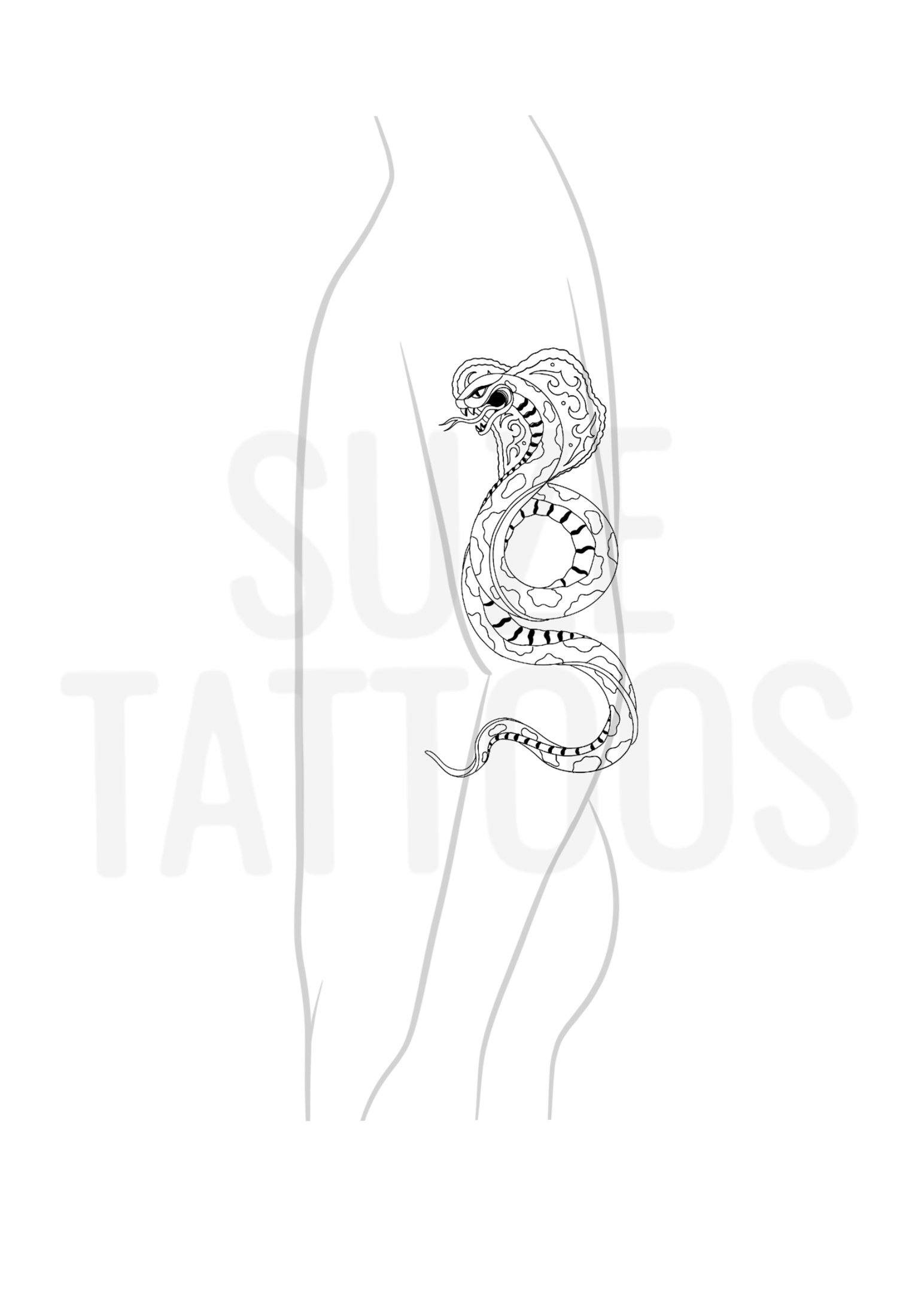 Flash design by Suze Tattoos