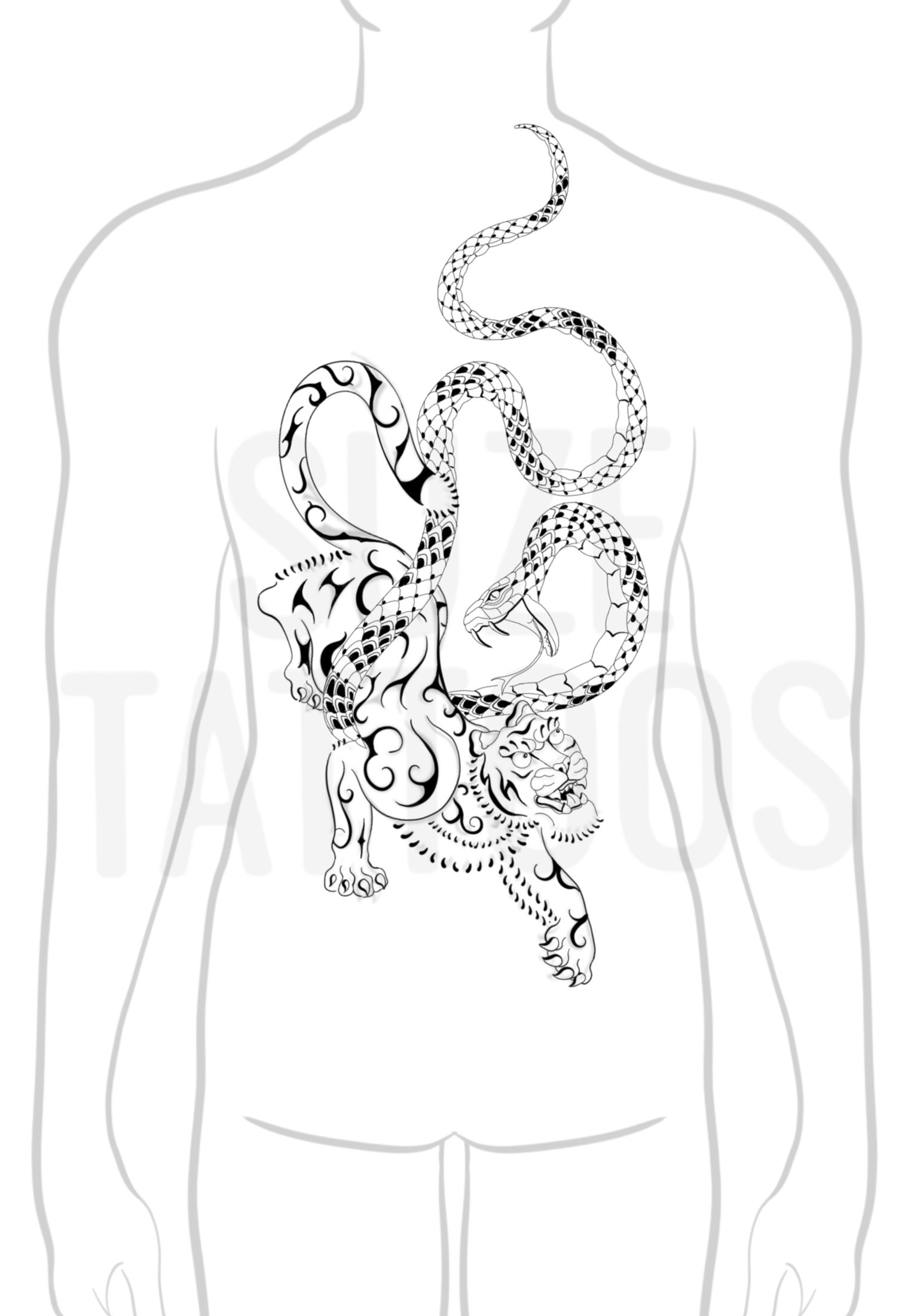 Flash design by Suze Tattoos