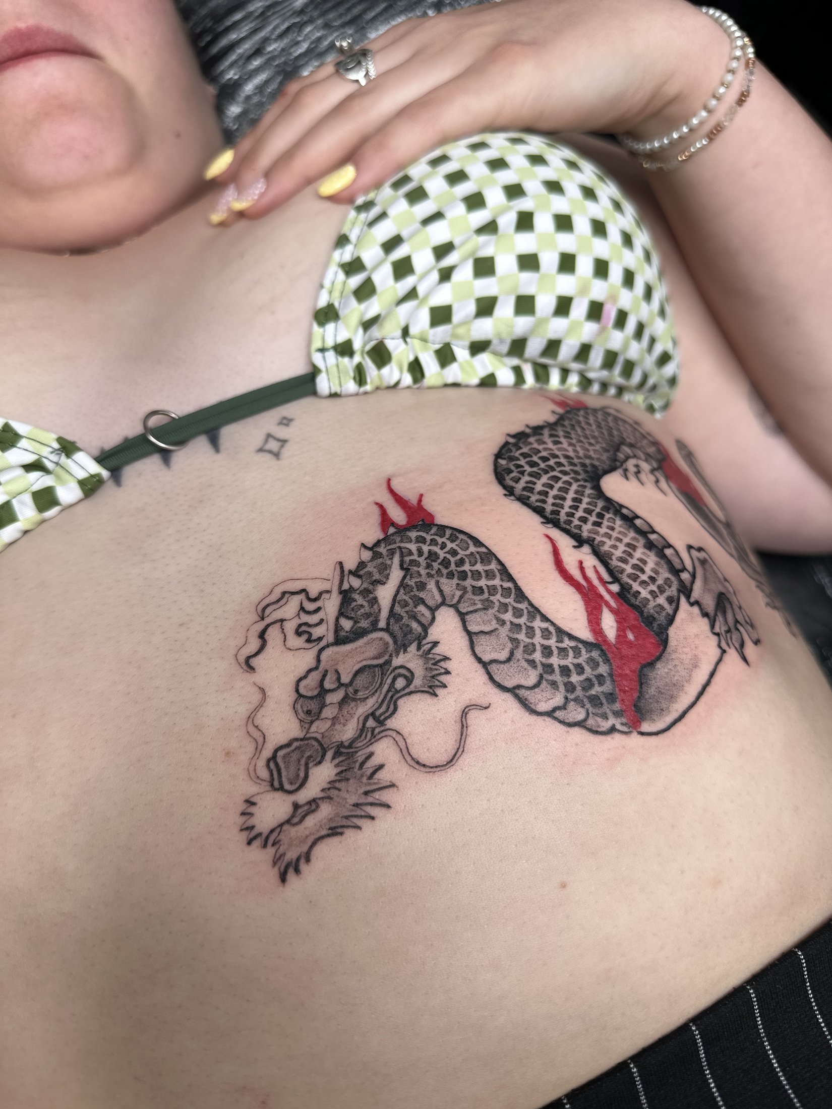 Japanese illustrative tattoo by Suze Tattoos — piece 6