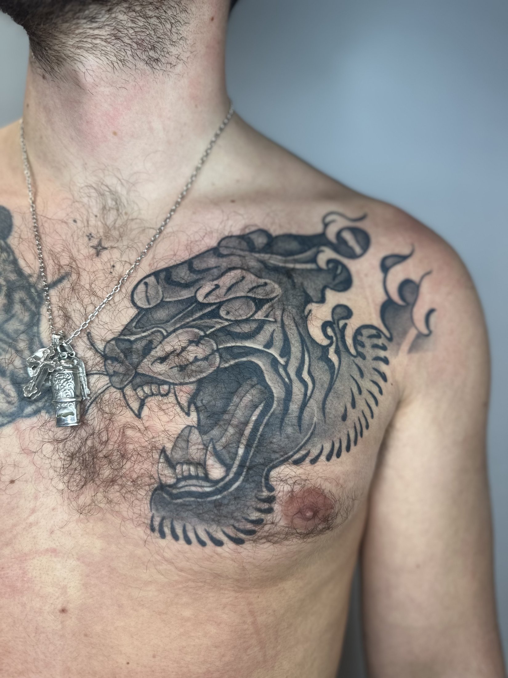Japanese illustrative tattoo by Suze Tattoos — piece 9