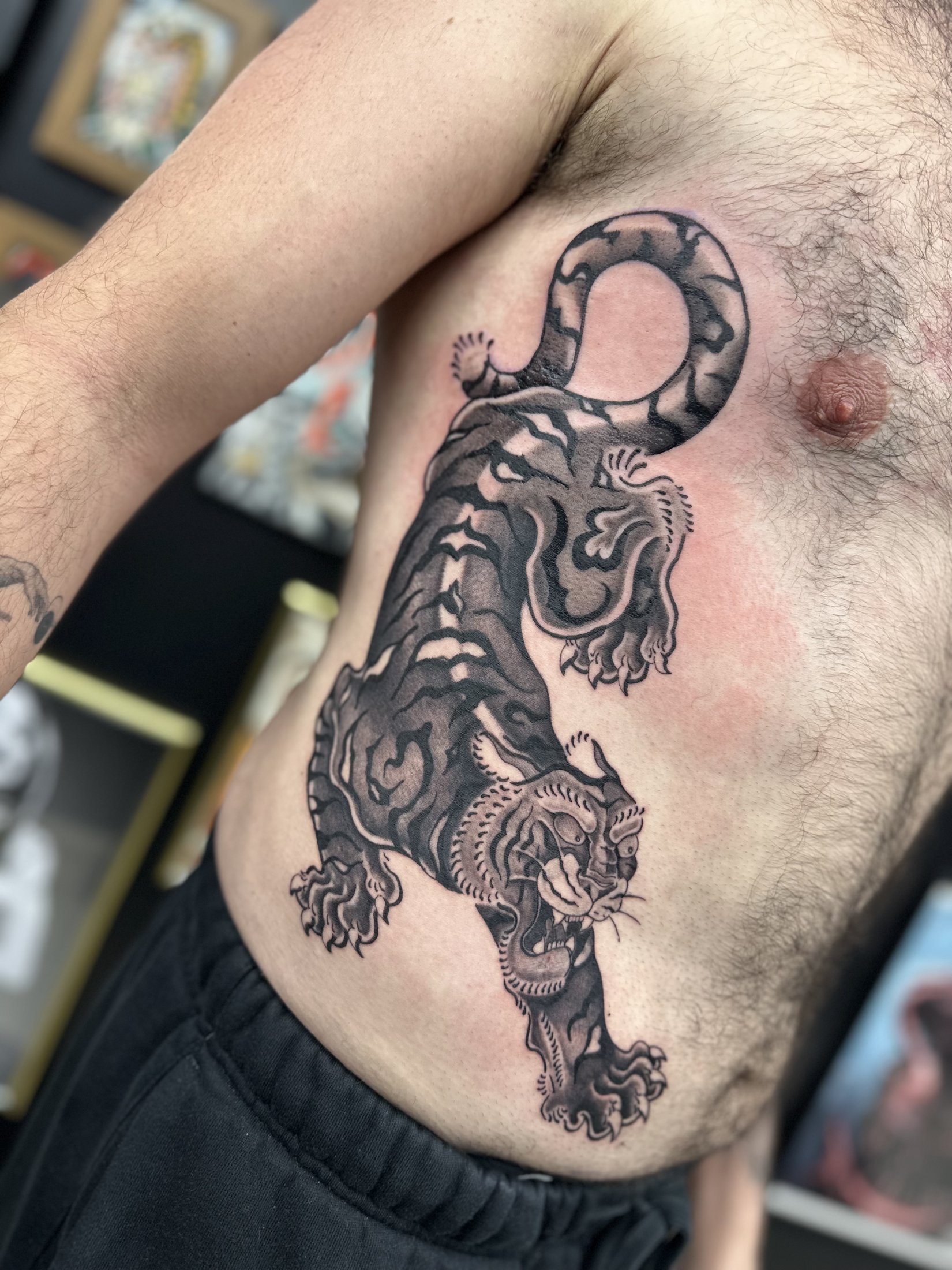 Japanese illustrative tattoo by Suze Tattoos — piece 17