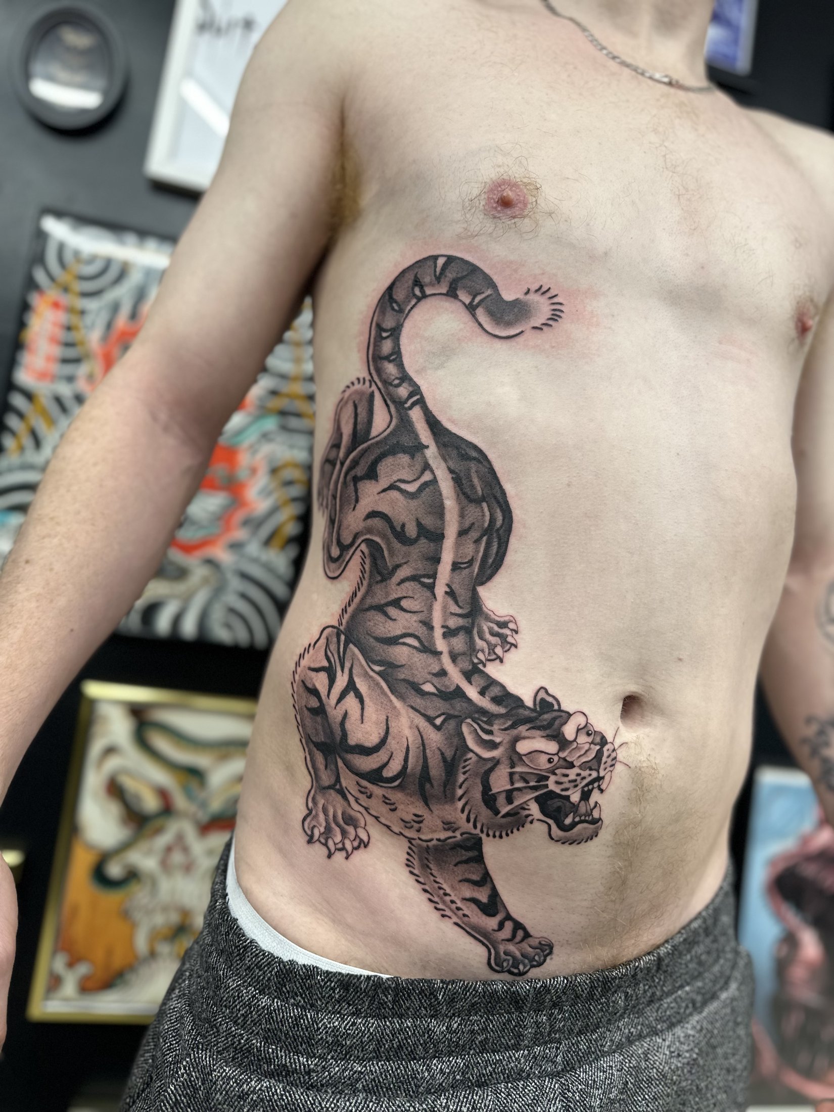Japanese illustrative tattoo by Suze Tattoos — piece 22