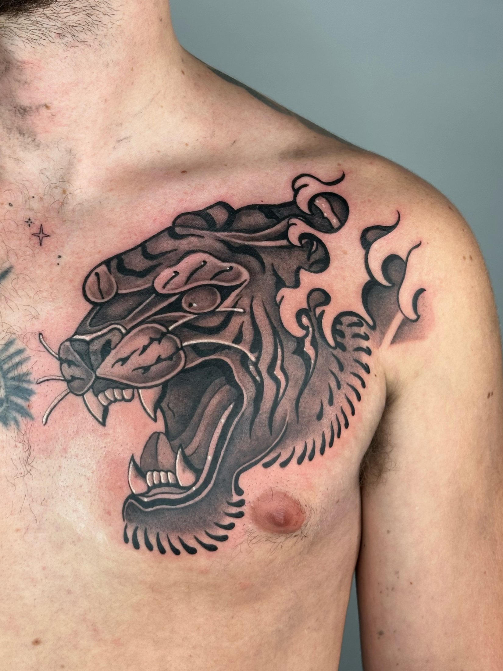 Japanese illustrative tattoo by Suze Tattoos — piece 28